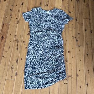 Michael Kors stretch dress with side rouching